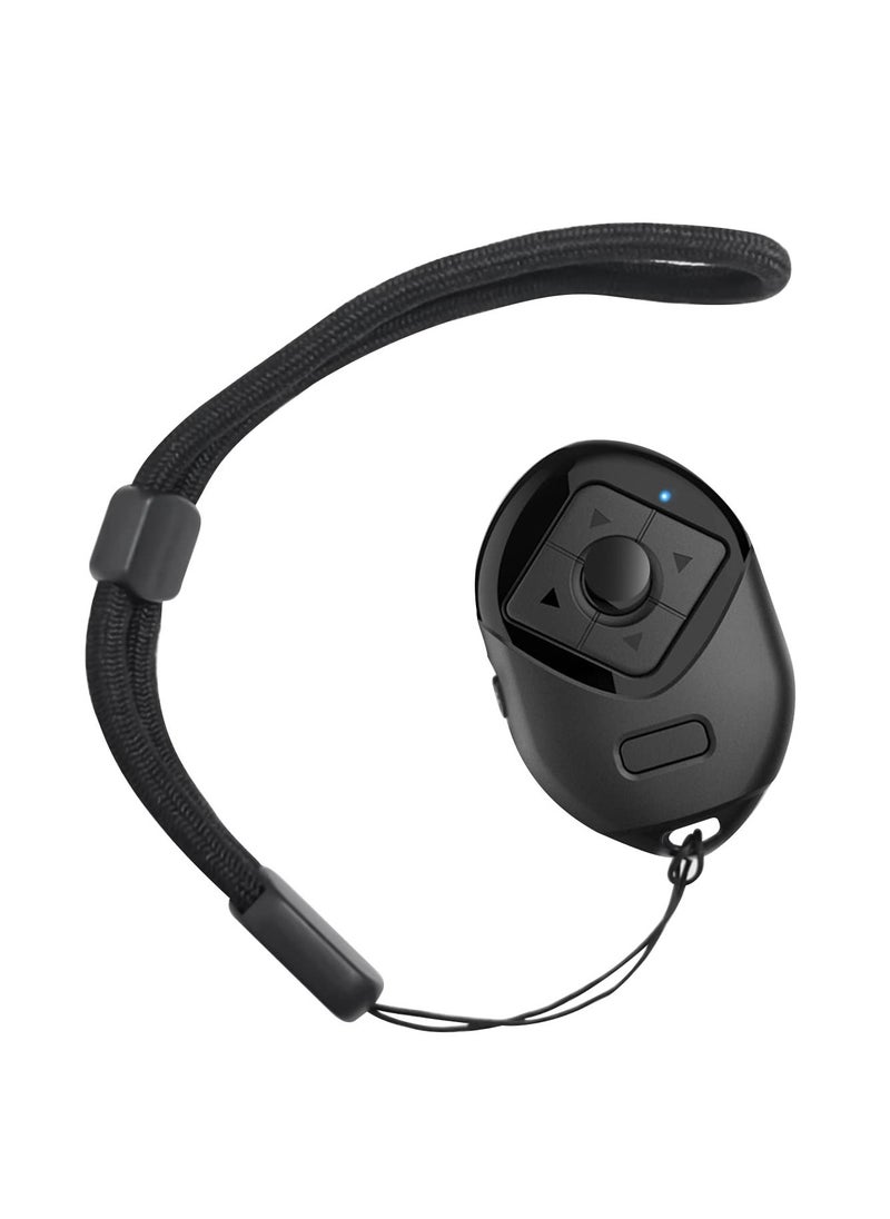 Excefore EXCEFORE Wireless Bluetooth Remote Control for TIK TOK, Kindle, and Camera Shutter - Compatible with iPhone, iPad & Android - 6 Button Support for Tiktok Video Recording, Play, Pause, and Like  - Image 3