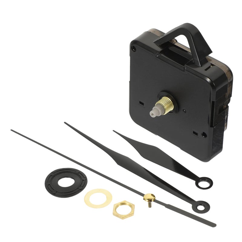 Silent Wall Clock Movement Kit Long Shaft Hands Battery Operated Replacement Parts - Image 2