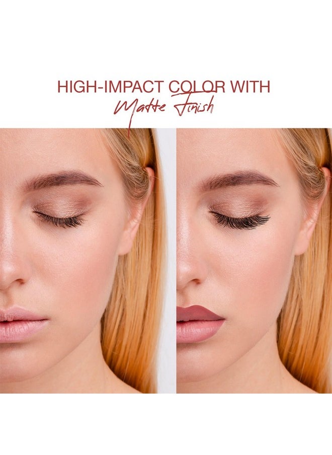 BellaPierre Matte Lipstick With 100% Natural Nontoxic Formulation Cruelty & Paraben Free Long Lasting Nourishing Color & Sun Protection Incognito  - Image 4