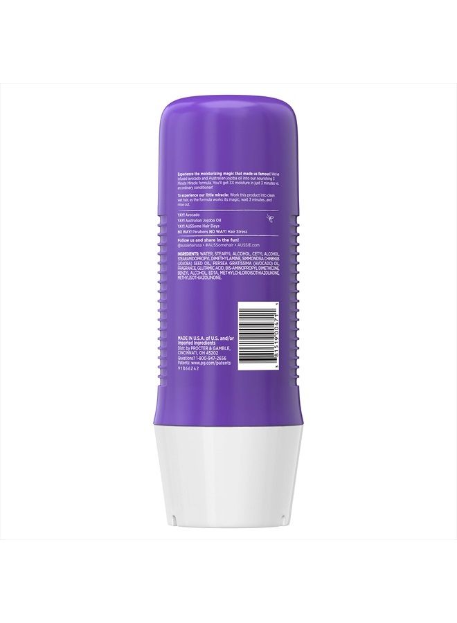 Aussie Paraben-Free Miracle Moist 3 Minute Miracle w/ Avocado for Dry Hair Repair, 8.0 fl oz - Image 2