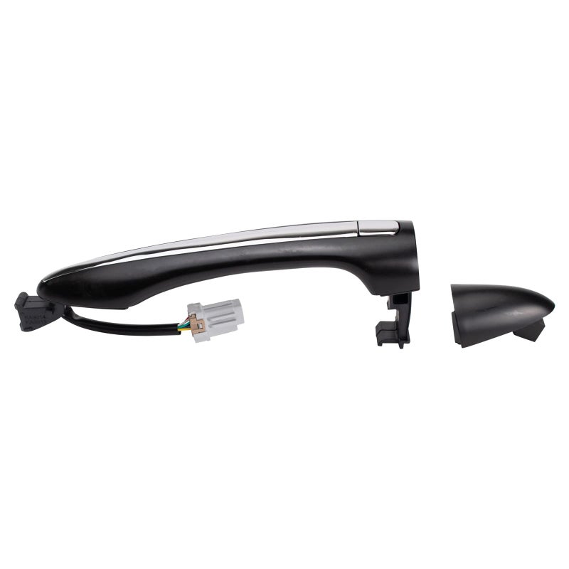 TRQ Front Right Exterior Door Handle Passenger Side Compatible with 2014-2016 Kia Forte Forte Koup - Image 1