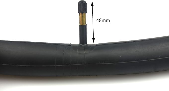 Polygon Bike Tube – AV/Schrader Valve – Durable Butyl Rubber– Size 700 x 35C-43C – Black - Image 4