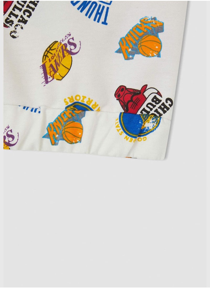 DeFacto Girl NBA Licenced Crew Neck Knitted Athlete  - Image 3