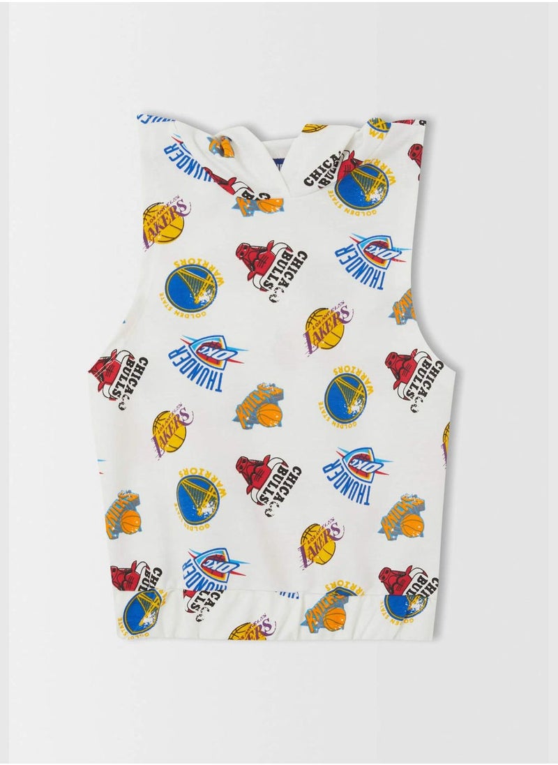 DeFacto Girl NBA Licenced Crew Neck Knitted Athlete  - Image 1
