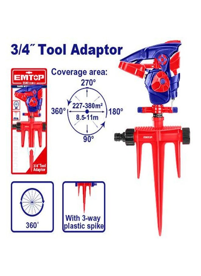 EMTOP Plastic auto gear sprinkler ESNE13602 