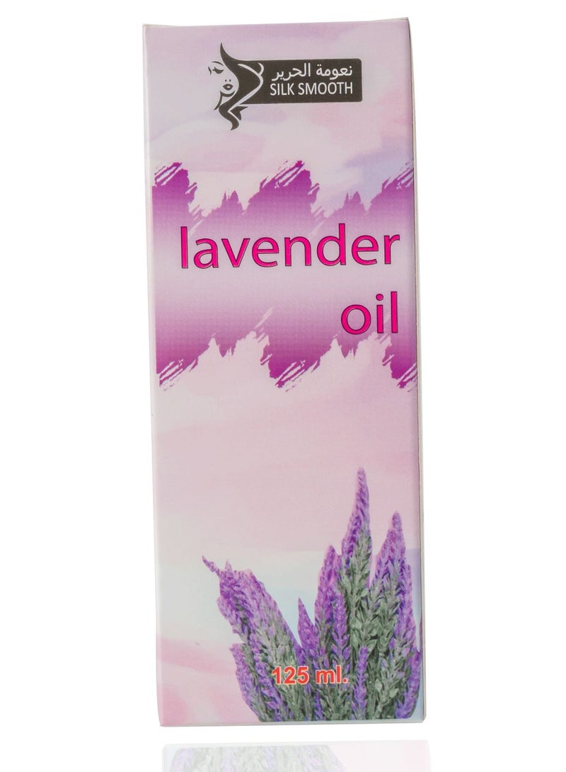 SILK SMOOTH Pure Lavender Oil for Face and Hair - Natural Elixir Infused with Nutrients for Skin and Hair Wellness, Cold-Pressed for Ultimate Purity and Nourishment - Image 2