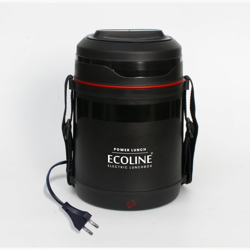 Ecoline Appliances E3 Black Electric Lunch Box/Tiffin - Image 1