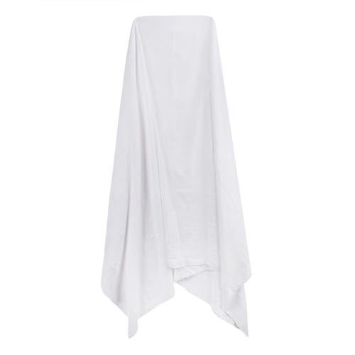 PURFUN 2Pcs Soft Ihram Towel Set Men's White Islamic Pilgrimage Ritual Towel Wrap Breathable Muslim Prayer Ihram Shawl Clothes Mecca Hajj Umrah Essentials, 82.67x41.33 Inches - Image 4