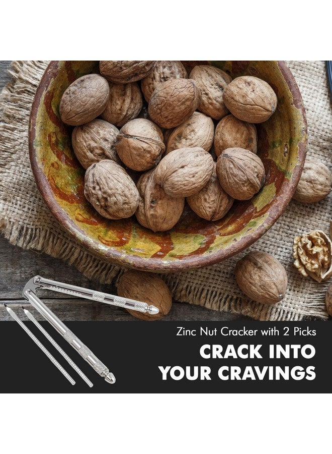 شيف كرافت كسارة جوز كلاسيكية من شيف كرافت مع أعواد، 6.75 بوصة، من الفولاذ المقاوم للصدأ - Image 4