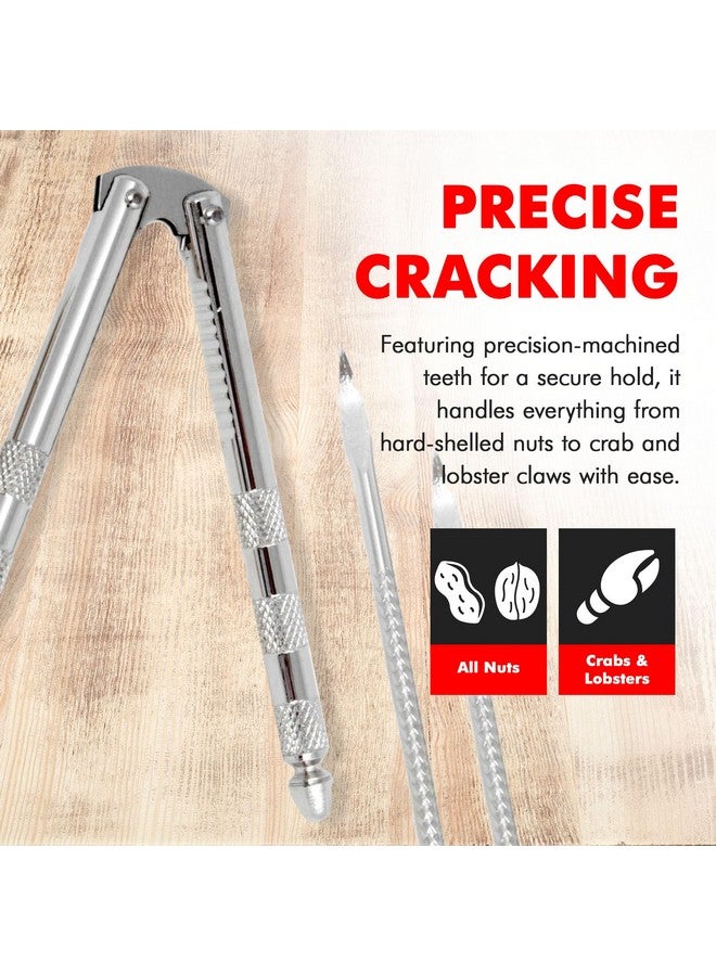 شيف كرافت كسارة جوز كلاسيكية من شيف كرافت مع أعواد، 6.75 بوصة، من الفولاذ المقاوم للصدأ - Image 2