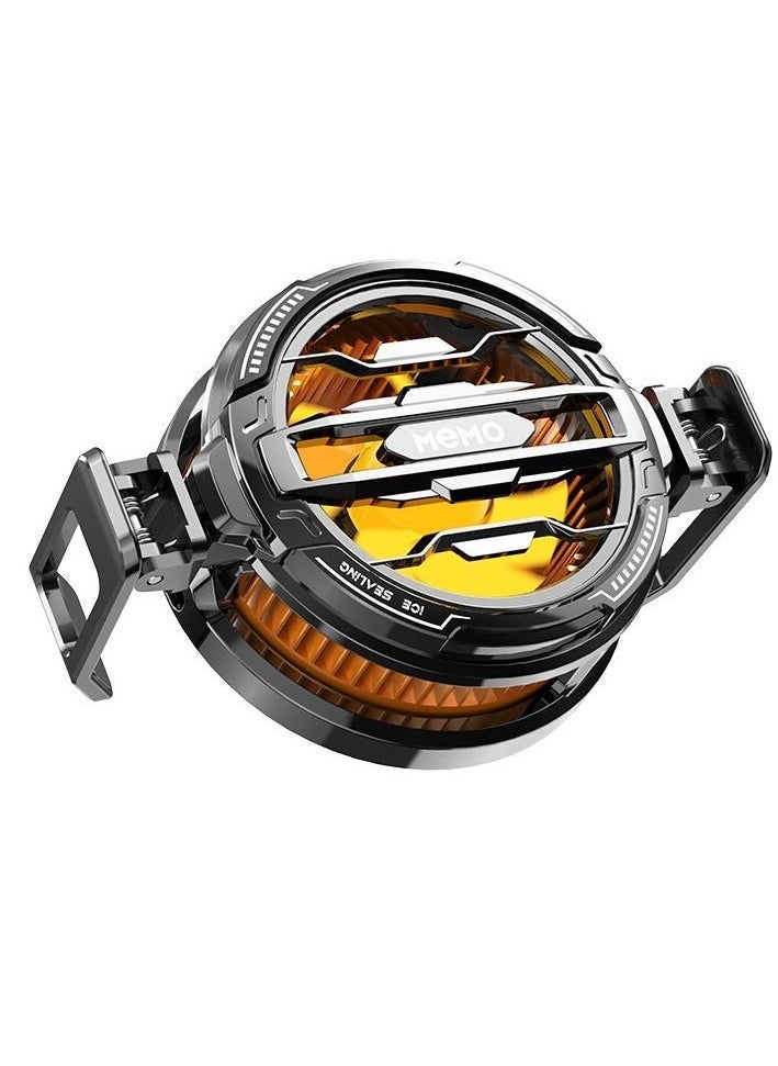 Memo - Mobile Phone Cooler for Game Fan PUBG, Designed iPhone 12/13 Series, Live Streaming and Vlog, Semiconductor Heatsink Without Noise iOS Android, ipad Tablet - Image 1