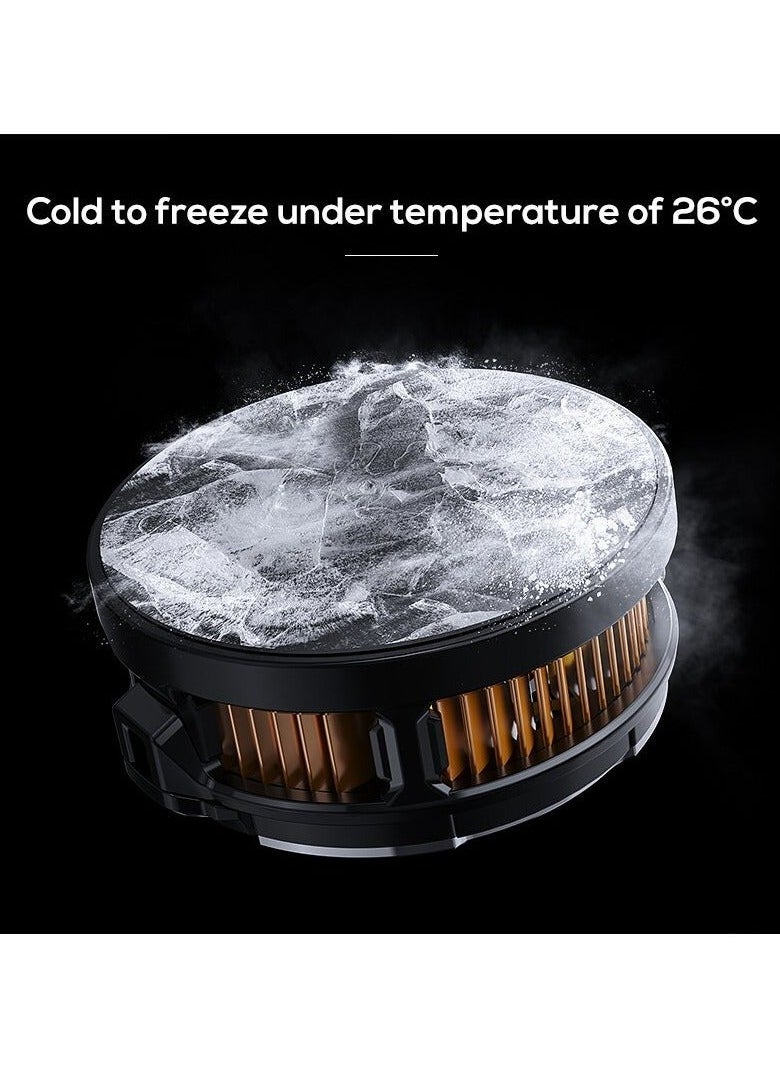 Memo - Mobile Phone Cooler for Game Fan PUBG, Designed iPhone 12/13 Series, Live Streaming and Vlog, Semiconductor Heatsink Without Noise iOS Android, ipad Tablet - Image 1