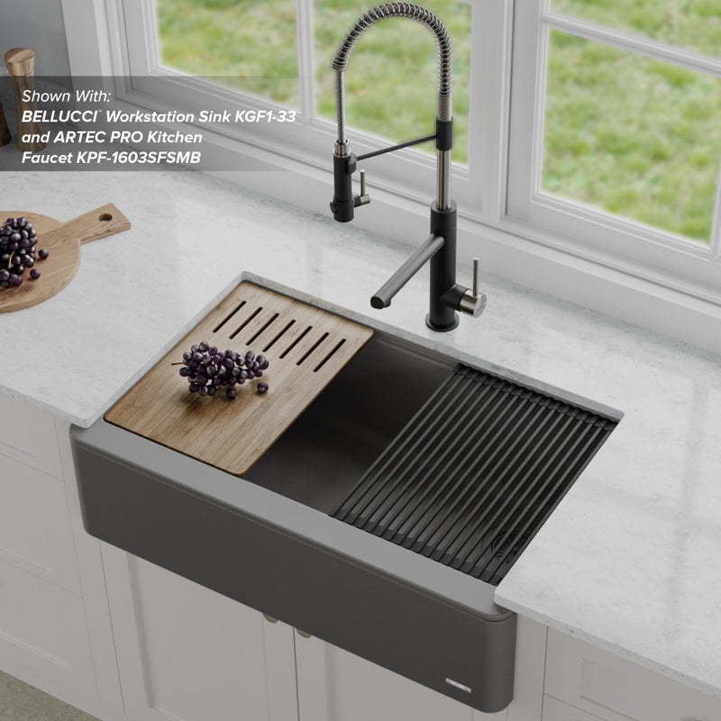 Kraus Kore Cutting Board for Workstation Kitchen Sinks (16 7/8 in. x 11 in.), KCB-WS301SA - Image 5