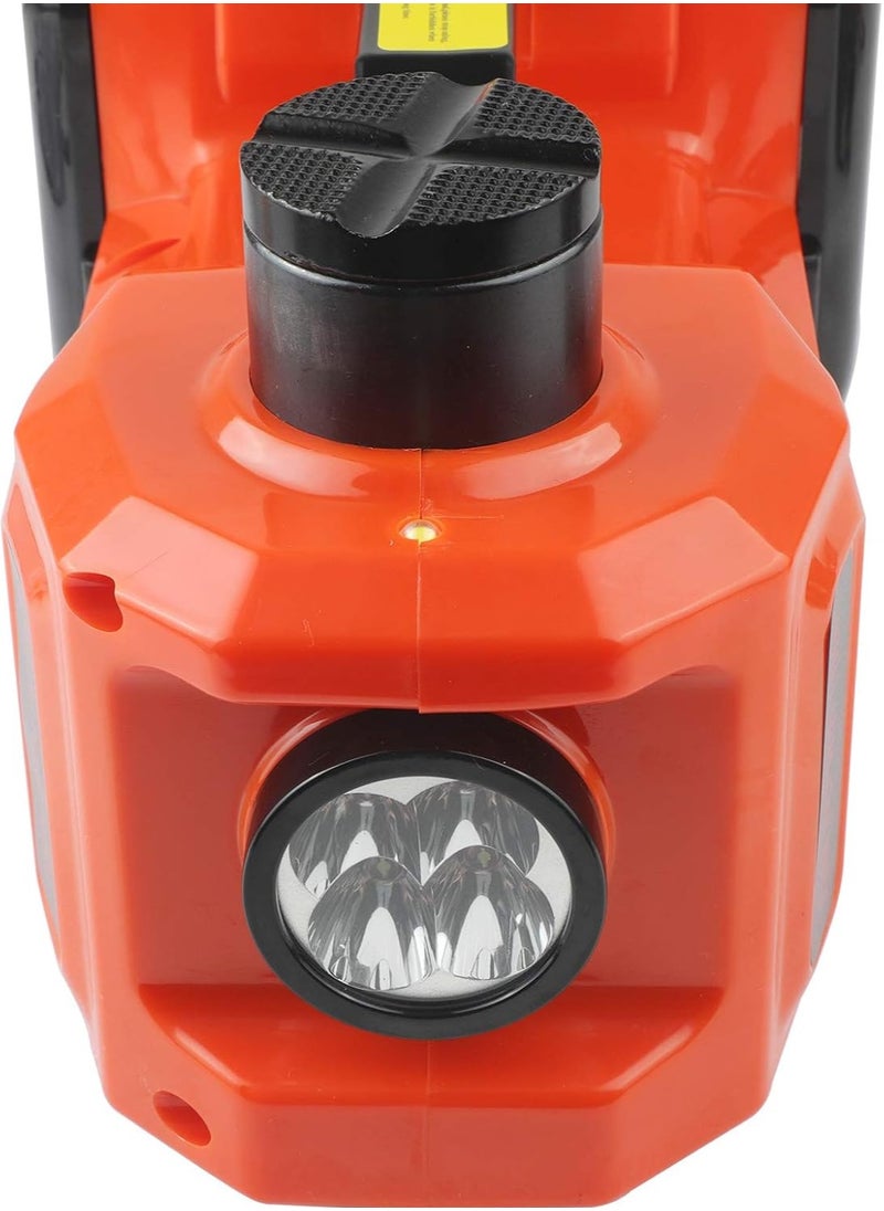 Generic Electric Hydraulic Car Jack 12V DC 5T (11023lb) Electric Hydraulic Car Jack Kit | 3-in-1 Floor Jack with Tire Inflator, LED Flashlight & Safe Hammer | Compact Auto Emergency Repair Tool Set  - Image 4