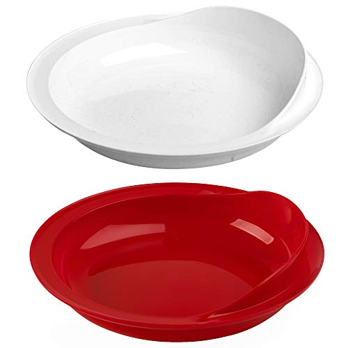 Providence Spillproof - Non Slip Scoop Plates for Disabled Adults with Limited Mobility - 2 Pack - Image 1