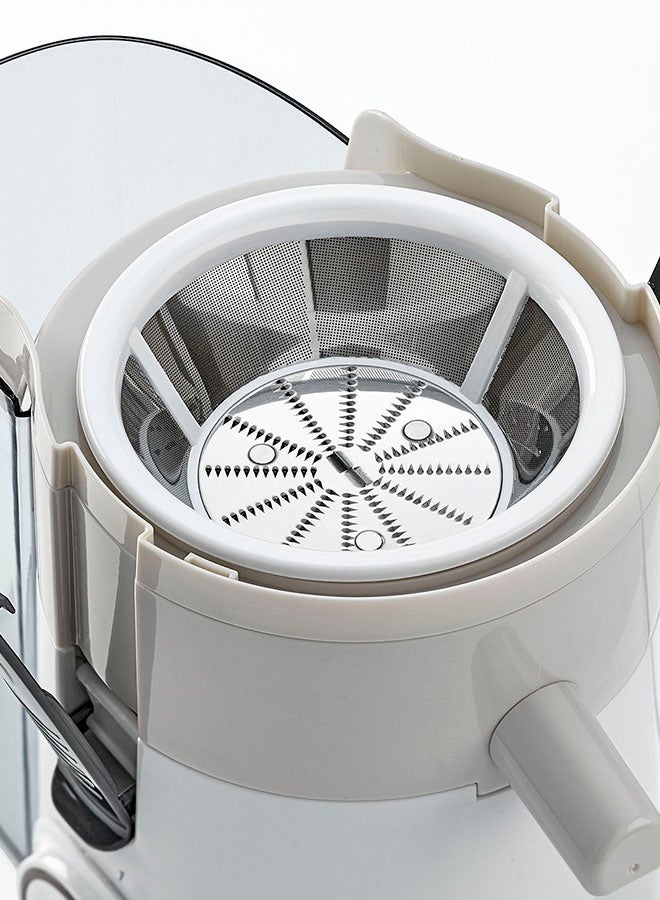 BLACK+DECKER Juice Extractor with Large Feeding Chute 950 ml 250 W JE250-B5 White - Image 4