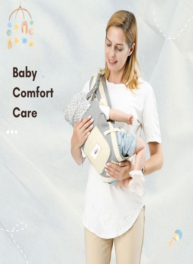 GOODOO Tiny Treasures Soft Baby Carrier, Baby Carrier Bag for 0 to 2 Year Old, 5 in 1 Carry Option, Grey - Image 3