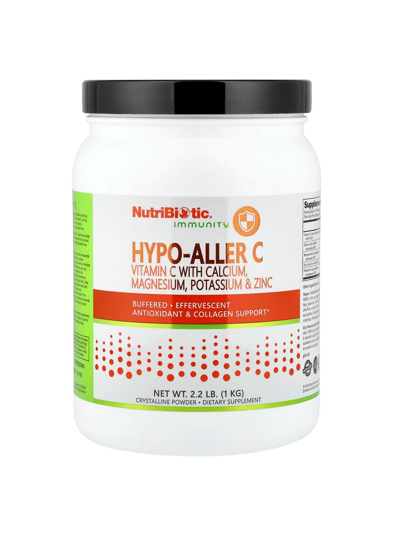 Hypo-Aller C, Vitamin C with Calcium, Magnesium, Potassium & Zinc, 2.2 lb (1 kg)