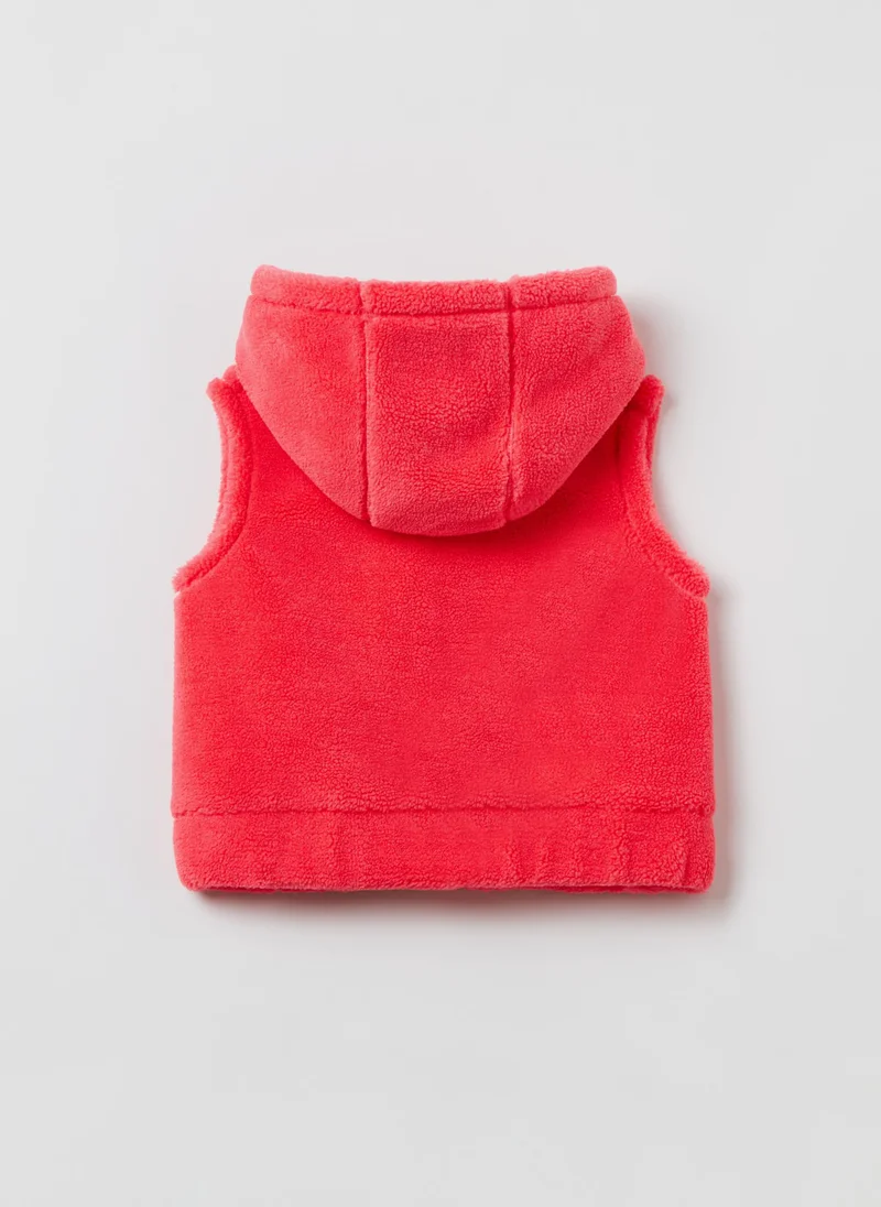 او في اس Ovs Sherpa Gilet With Hood
