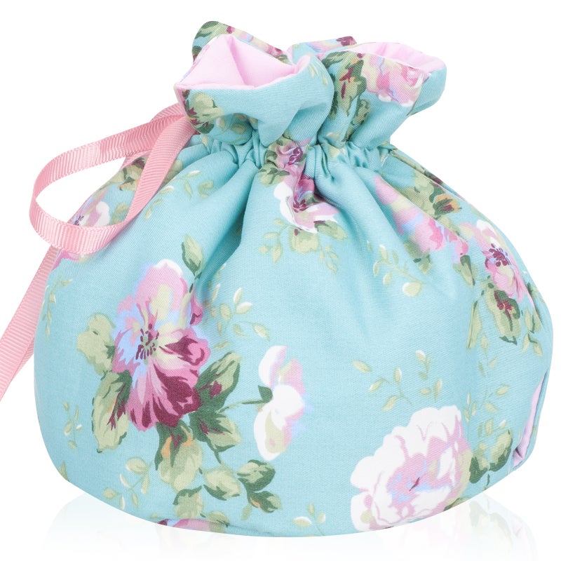 Tea Cozy Cover Insulated Cotton Tea Cosy Teapot Crowd Breakfast Square Sky-Blue 1Pack Burn Protection - Image 1