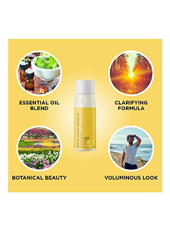 Vegan Apple Cider Vinegar Shampoo Clarifying Shampoo For Build Up With Argan Oil Keratin Jojoba Oil And Rosemary Essential Oil For Hair Sulfate Free Shampoo For Dry Hair And Dry Scalp Treatment