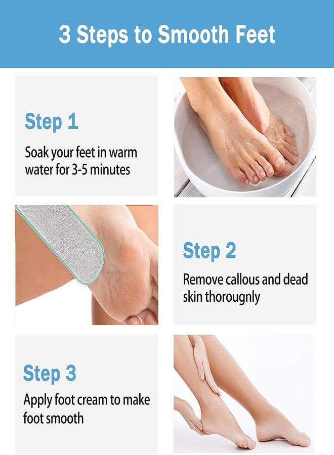 DORMICO Professional Double Sided Foot Filer for Dead Skin Callus Remover Cracked Heels Pedicure Scrubber Stainless Steel Foot File for Removing Dead Skin (Pink) - Image 5