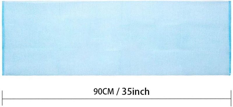 Exfoliating Towel Multicolor Nylon Body Scrubber - Gentle Deep Cleansing Back Scrubber for Shower Bath Daily Hygiene - Image 5