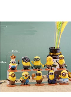 Y&D 10-Piece Despicable Me 2 Minion Action Figure Set 