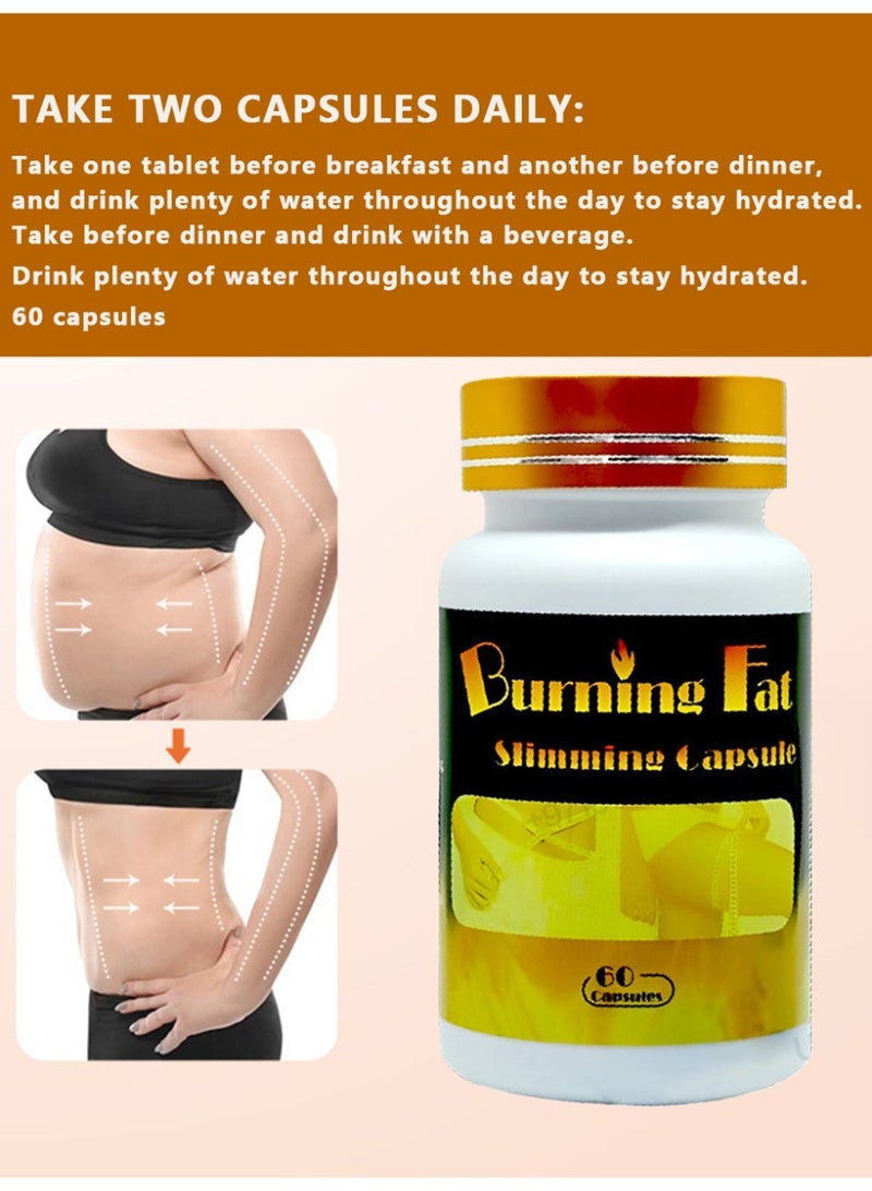 Capsule Fat Burning Capsules for Flat Belly & Appetite Control - 60 Pieces for Effective Weight Loss - Image 4