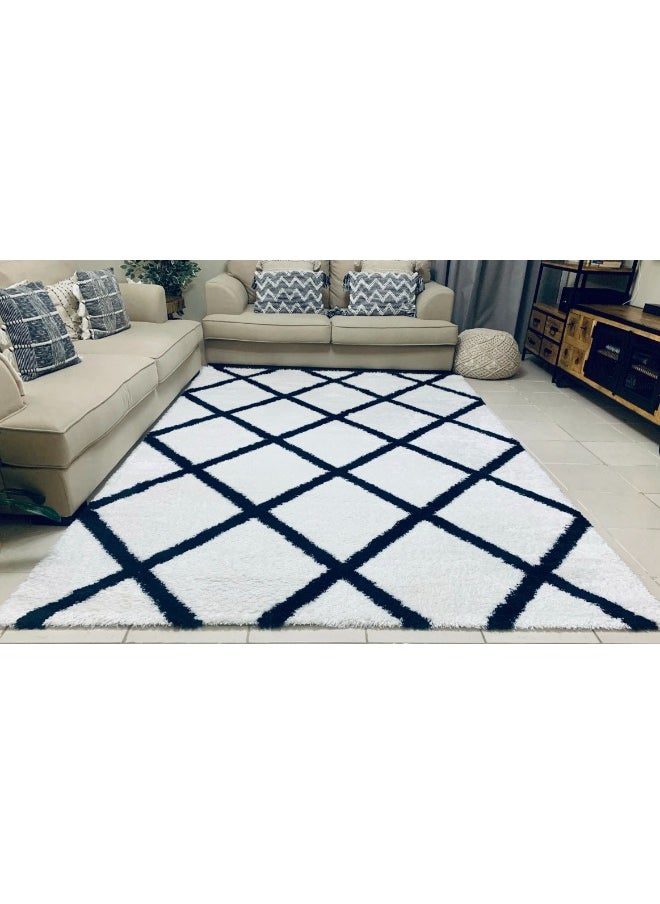 HANDPICKED FURNITURE Handpicked Furniture Vintage Multi-Coloured Rug, Ultra Soft Area Carpets For Bed Room, Living Room, And Dining Room, Antislip Floor Carpets, Easy To Clean, Made In Turkey, Rectangle  - Image 1