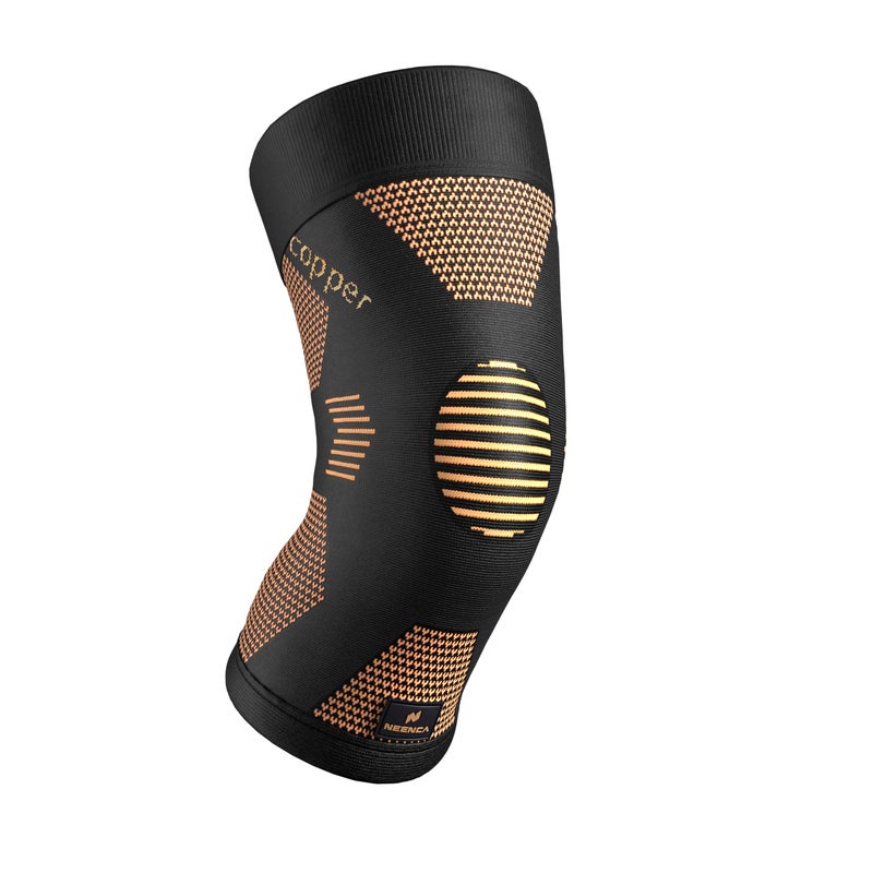 NEENCA Copper Knee Brace for Women and Men, Knee Compression Sleeve for Knee Pain, Arthritis, ACL, Meniscus Tear, Joint Pain Relief, Knee Support for Running, Working Out, Fitness,Weightlifting-Single - Image 1