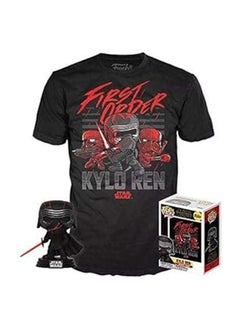 Funko Pop! & Tee: Star Wars - Kylo Ren First Order (Glow In The Dark Pop!)