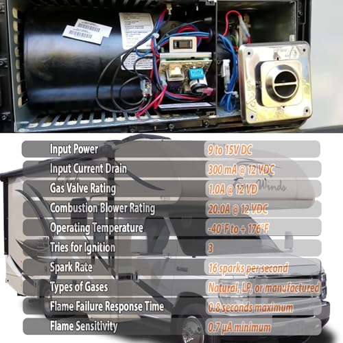 CHYKUANG New Upgrade 31501 RV Furnace Ignition Control Board Compatible with Atwood Dometic Hydro Flame Corp 8525 8531 8535 8935 8940 AFMD DFMD, Replacement Parts # 30575 33488 33727 - Image 3