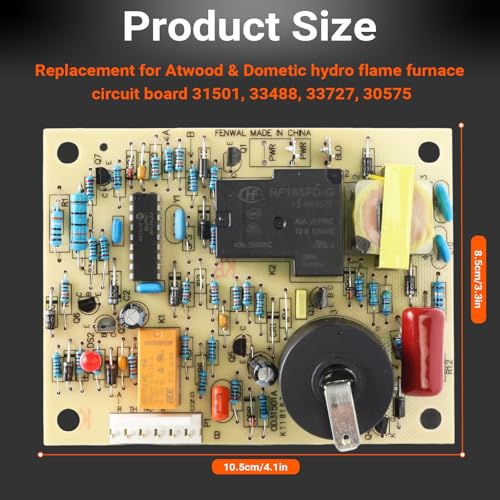 CHYKUANG New Upgrade 31501 RV Furnace Ignition Control Board Compatible with Atwood Dometic Hydro Flame Corp 8525 8531 8535 8935 8940 AFMD DFMD, Replacement Parts # 30575 33488 33727 - Image 5