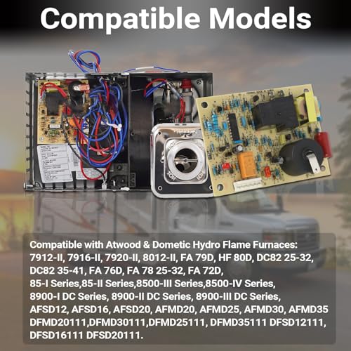 CHYKUANG New Upgrade 31501 RV Furnace Ignition Control Board Compatible with Atwood Dometic Hydro Flame Corp 8525 8531 8535 8935 8940 AFMD DFMD, Replacement Parts # 30575 33488 33727 - Image 2