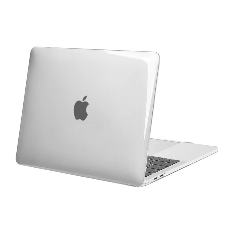 MOSISO Compatible with MacBook Pro 13 inch Case M2 2025, 2024, 2023, 2022-2016 A2338 M1 A2251 A2289 A2159 A1989 A1708 A1706 with/Without Touch Bar, Plastic Hard Shell Case Cover, Crystal Clear - Image 1