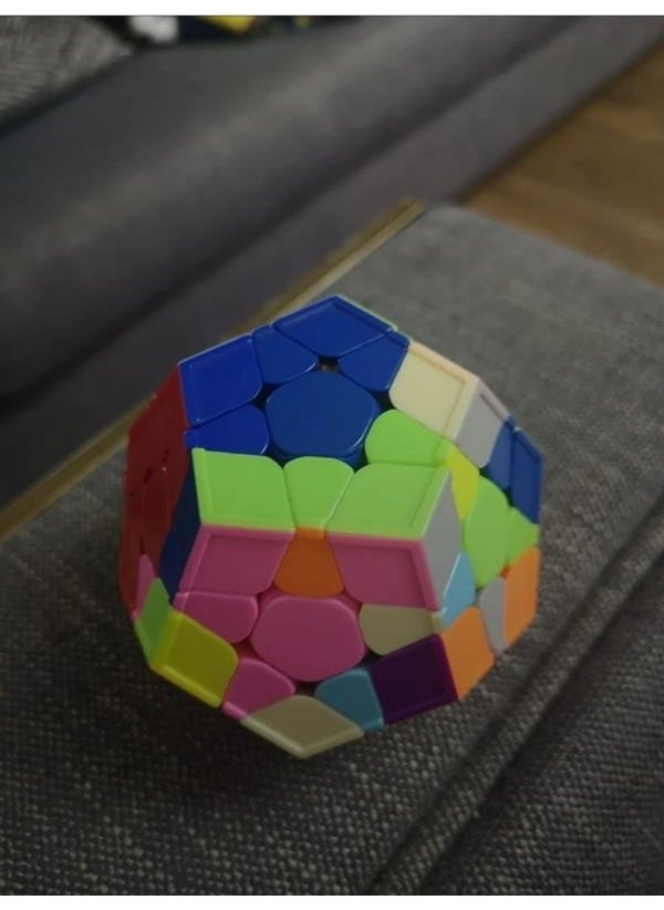 Toyfest Stickerless Megaminx Speed Cube Megaminx Mind Cube Rubik's Cube Speed Cube  - Image 1