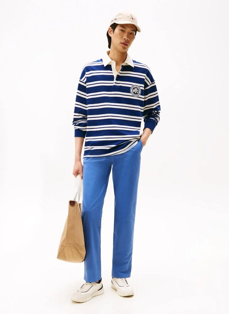 TOMMY HILFIGER Denton Straight Leg Twill Chinos