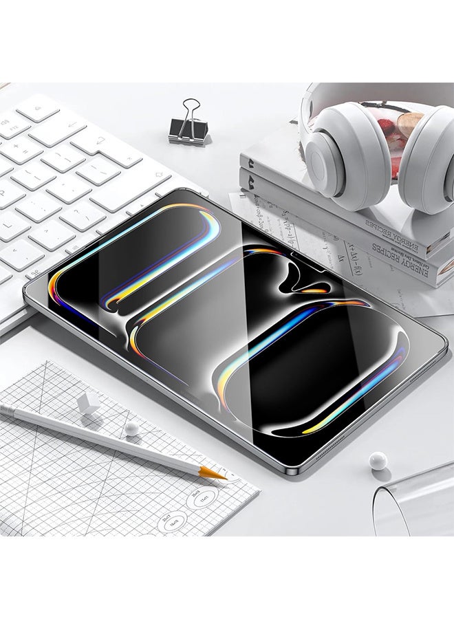 دوسالا حماية شاشة 2 قطعة لجهاز iPad Air 11 بوصة M3 2025 / iPad Air 11 بوصة M2 2024 - خالية من الفقاعات - مضادة لبصمات الأصابع - مضادة للصدمات - Image 2