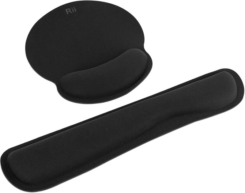 Ergonomic Mouse Pad and Keyboard Wrist Rest Set with Memory Foam - Image 1