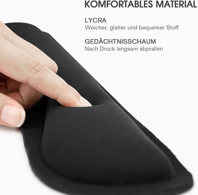 Ergonomic Mouse Pad and Keyboard Wrist Rest Set with Memory Foam - Image 5