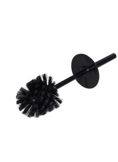Generic Primanova Lenox Acrylic Toilet Brush With Silver Frame 15x10x20 cm-(Black)  - Image 2