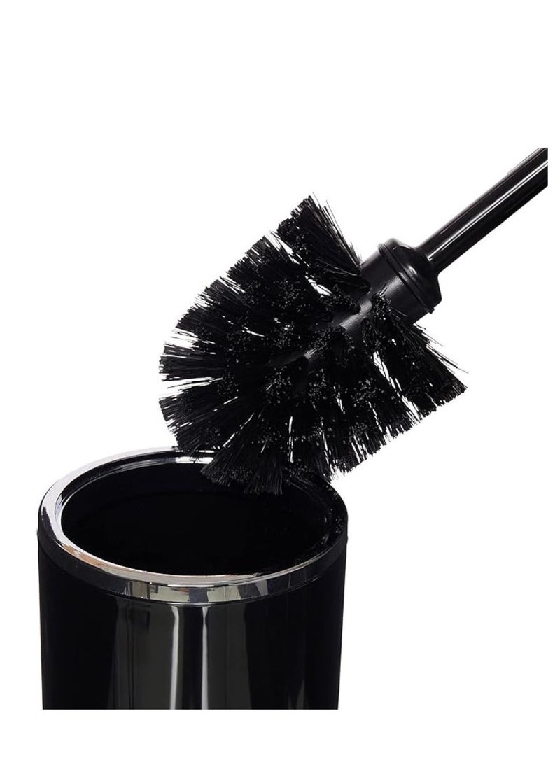 Primanova Lenox Acrylic Toilet Brush With Silver Frame 15x10x20 cm-(Black) - pzsku/Z450DCAD98833694E2585Z/45/_/1701199670/8ee5fa30-986e-4b2b-9dc1-5947ac08678d