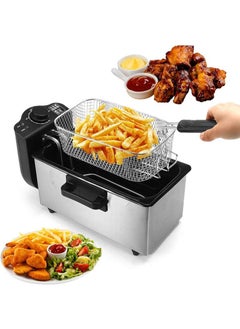 3 Liter Deep Fryer with 5-Speeds Temperature Control 2000 Watts WJ-800