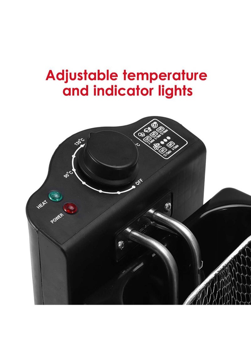 sokany - 3 Liter Deep Fryer with 5-Speeds Temperature Control 2000 Watts WJ-800 - Image 1