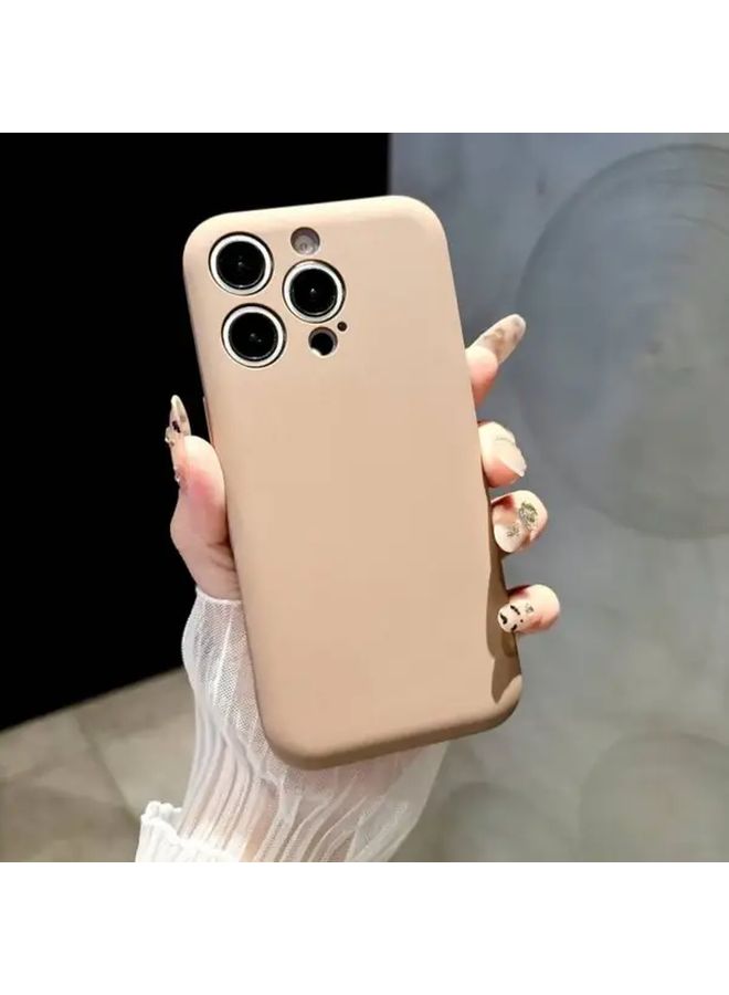 Silicone Soft Rubber Eraser Texture Drop Resistant Phone Case Compatible with iPhone 14 Pro Max Blue - Image 1