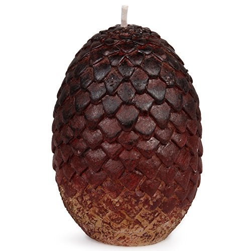 Game of Thrones Dragon Egg Replica Candles Set of 3, Unscented - Officially Licensed - Gift for GoT & House of The Dragon Fans, Men, Women, Adults - 2.5" Each - Image 3