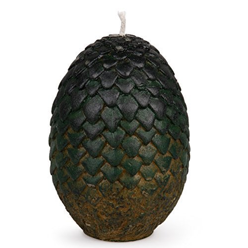 Game of Thrones Dragon Egg Replica Candles Set of 3, Unscented - Officially Licensed - Gift for GoT & House of The Dragon Fans, Men, Women, Adults - 2.5" Each - Image 4