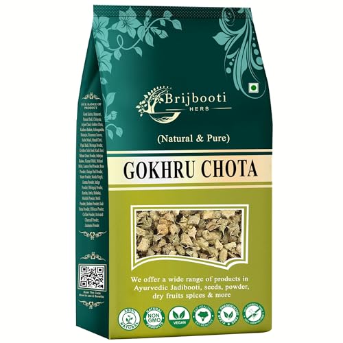 BrijBooti بريجبوتي جوجرو شوتا 200 جرام - بذور تريبيولوس تيرستريس - كالتروب صغير - نقي وطبيعي - Image 1