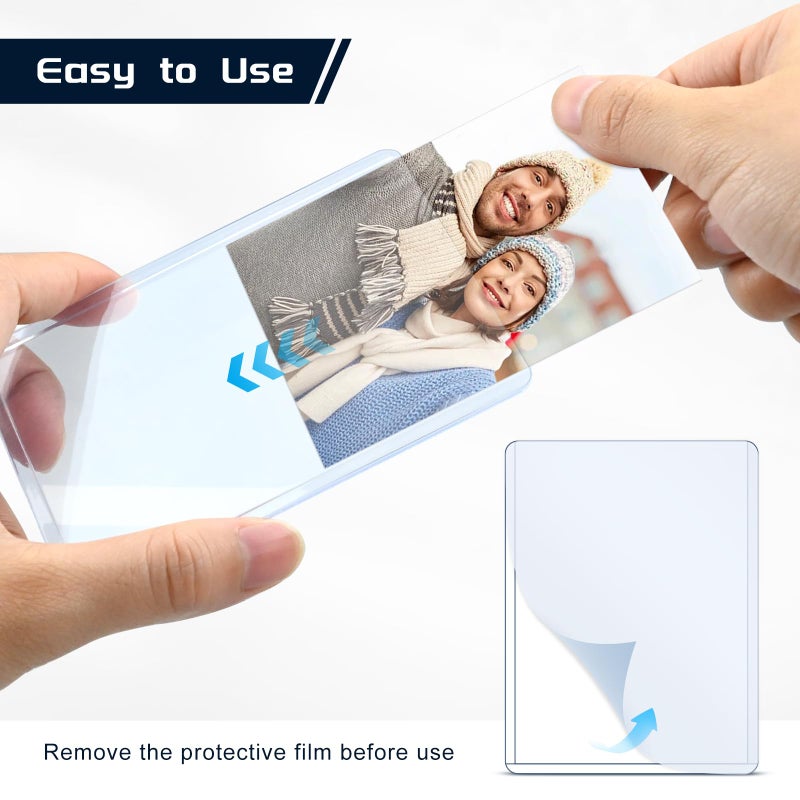 Maileto 15 Pack Top Loads for Cards 3"x4" Hard Plastic Card Sleeves Baseball Card Protectors Hard Plastic Sports Card Holder for Trading Cards, Baseball Cards, Game Cards - Image 4